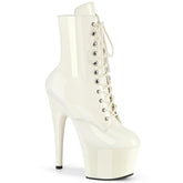 Pleaser Adore 1020 Off White Platform Shoes